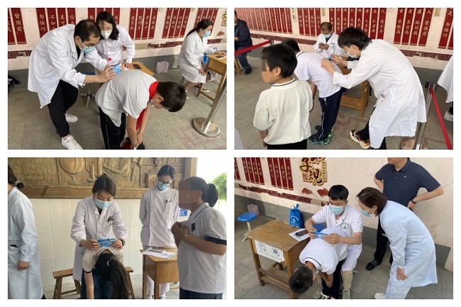 脊柱侧弯筛查进校园 保护青少年脊柱健康